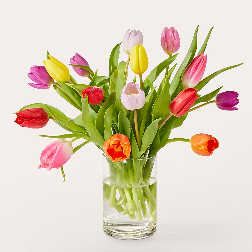 Let's Talk Tulips Bouquet – Blossom Shop, Conroe TX