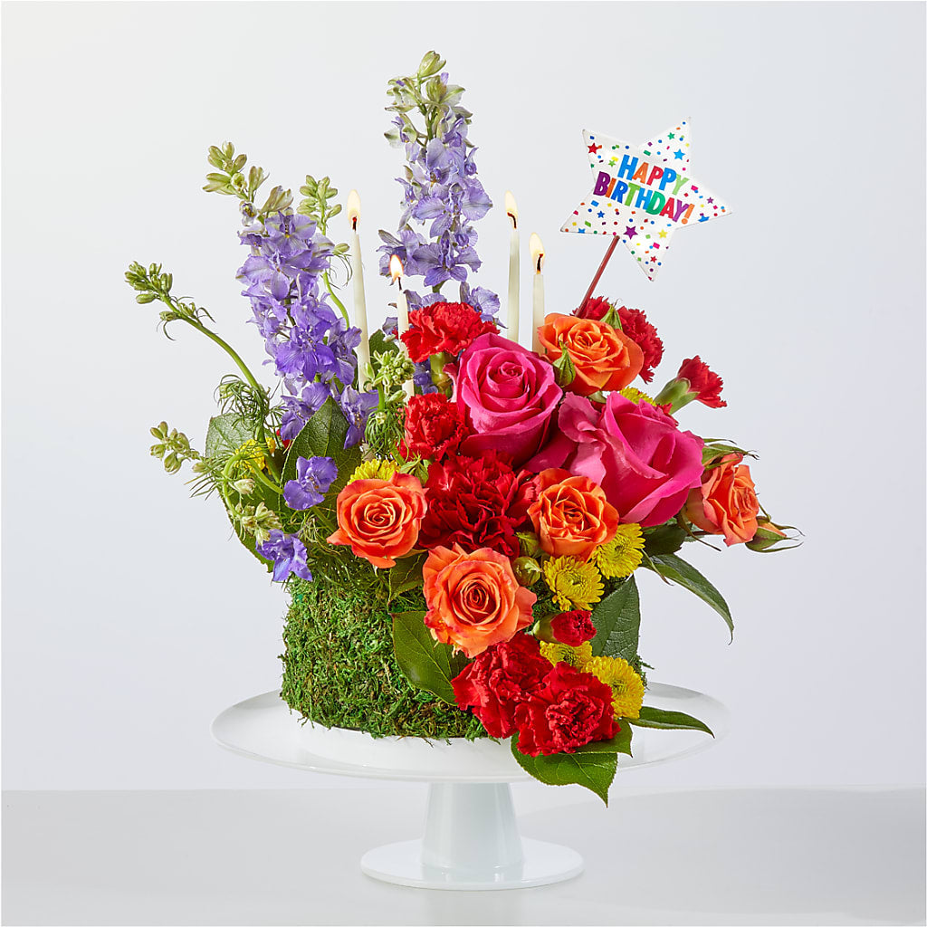 Best Year Yet Floral Cake – Blossom Shop, Conroe TX