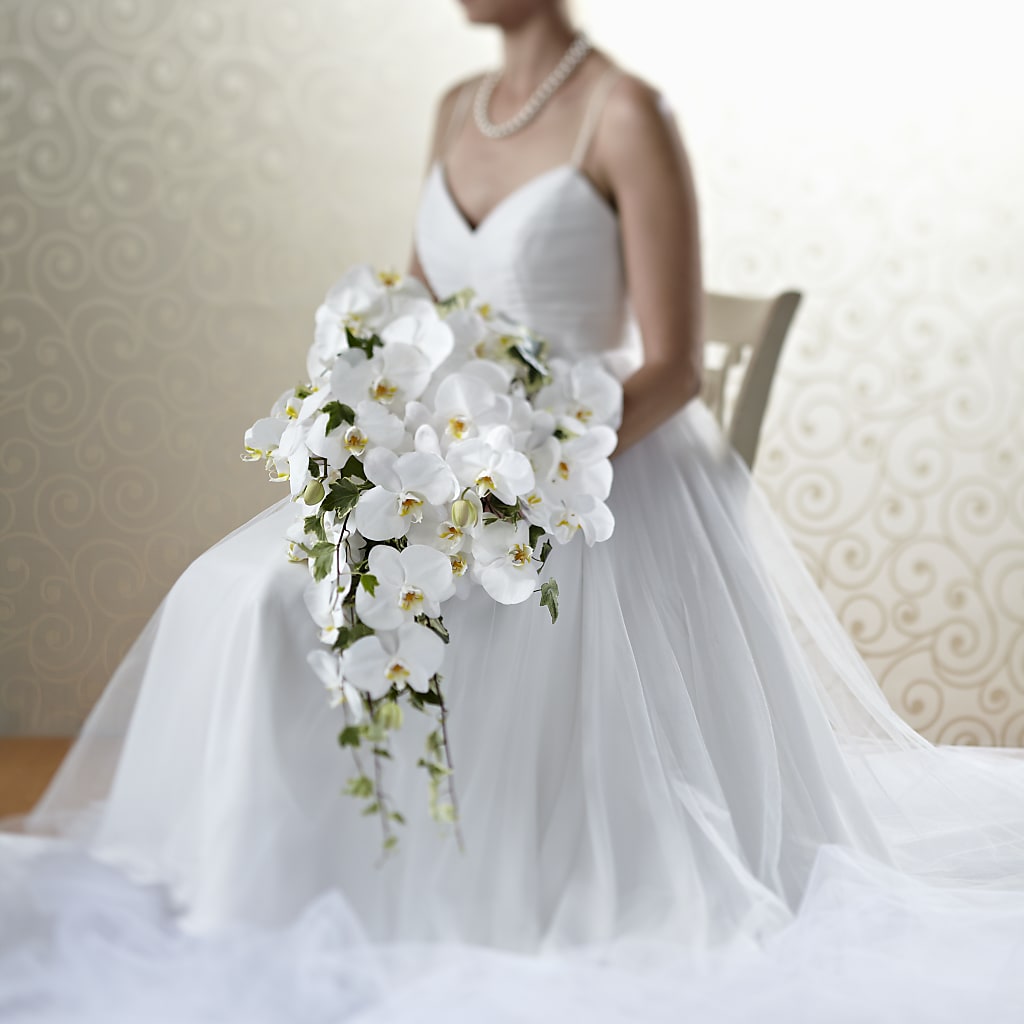 Classic White Bouquet – Blossom Shop, Conroe TX