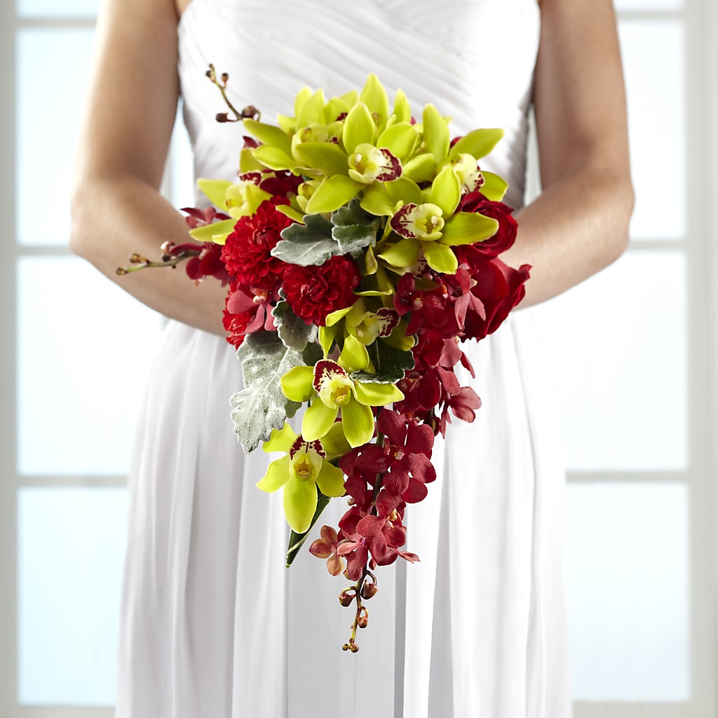 Elegant Orchid Bouquet – Blossom Shop, Conroe TX