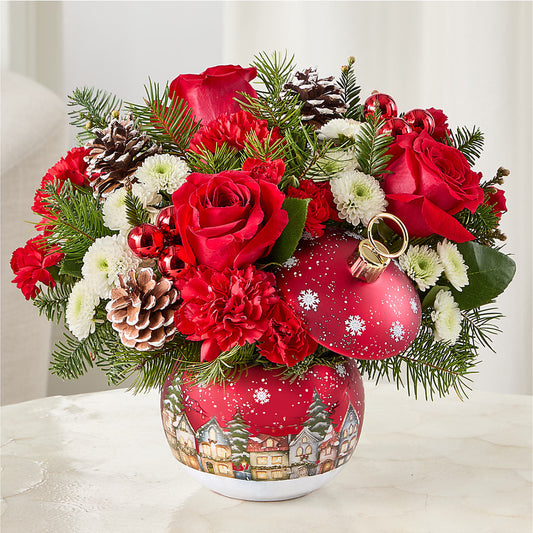 Christmas Carols Ornament –  Blossom Shop, Conroe TX