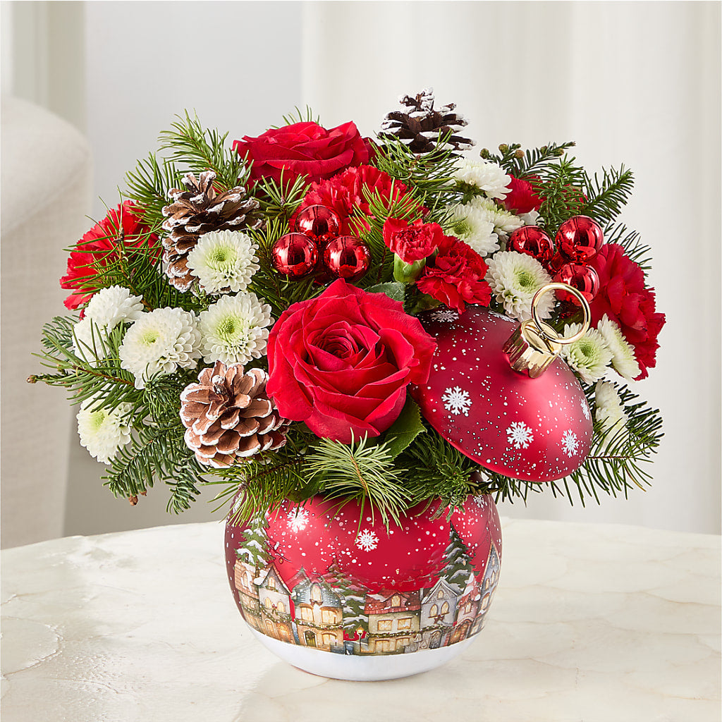 Christmas Carols Ornament –  Blossom Shop, Conroe TX