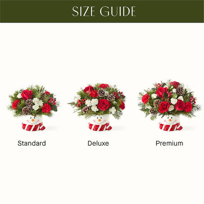 Jolly Snowman Bouquet –  Blossom Shop, Conroe TX