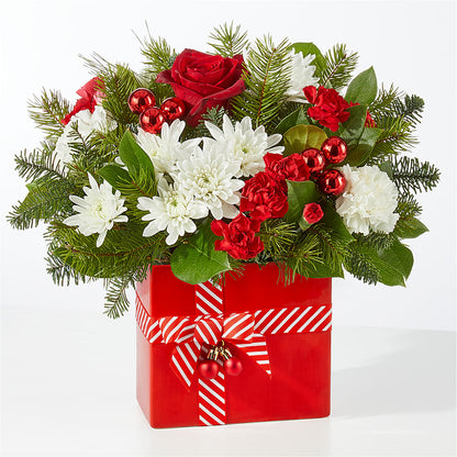 Presents Under the Tree Bouquet –  Blossom Shop, Conroe TX