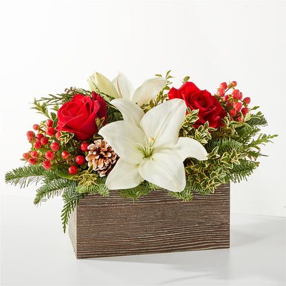 Snowy Wonderland Bouquet –  Blossom Shop, Conroe TX