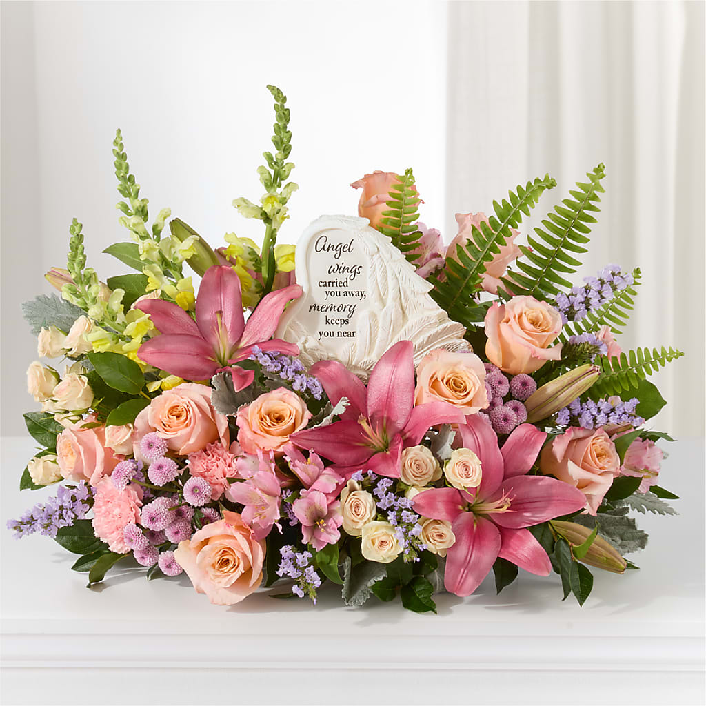Gentle Light Arrangement –  Blossom Shop, Conroe TX