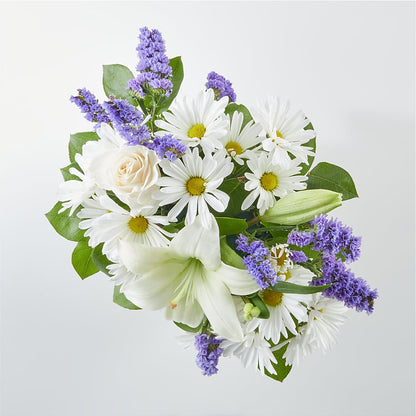 Beyond Blue Box Bouquet –  Blossom Shop, Conroe TX