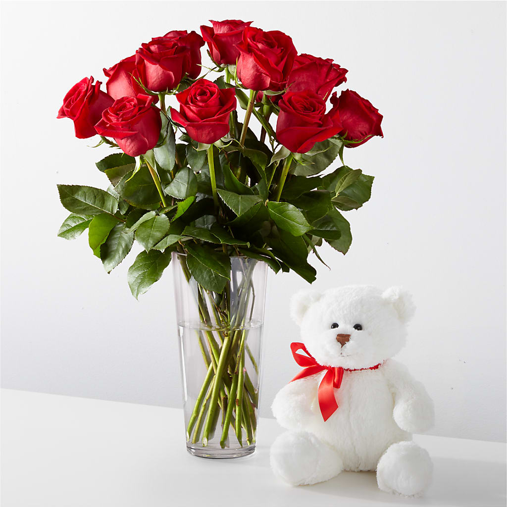 Romantic Long Stem Red Rose Bouquet Bundles –  Blossom Shop, Conroe TX