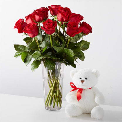 Romantic Long Stem Red Rose Bouquet Bundles –  Blossom Shop, Conroe TX