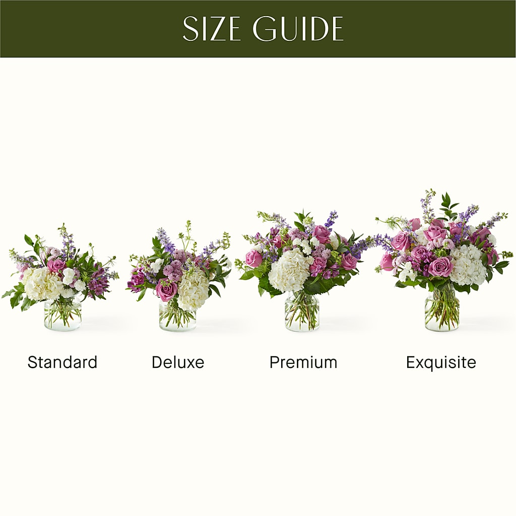 Violet Caress Bouquet –  Blossom Shop, Conroe TX