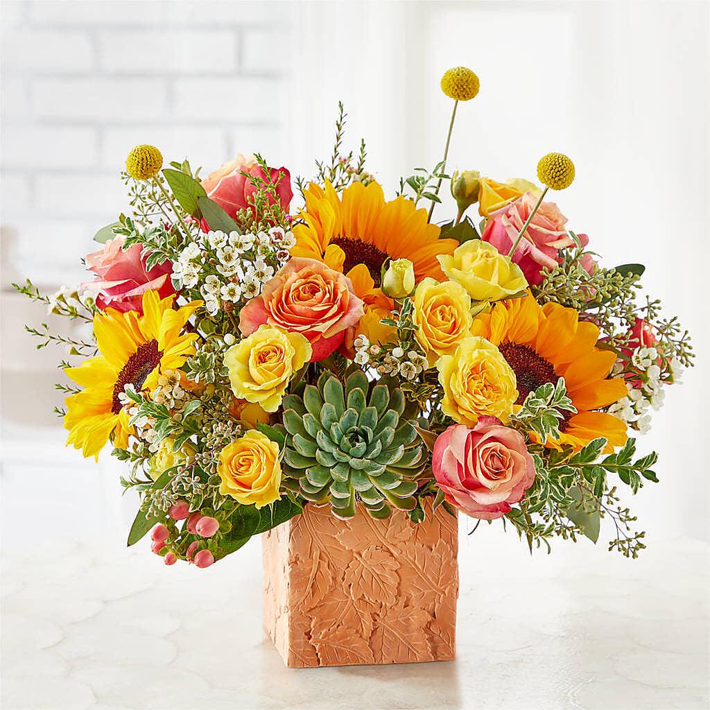 Sunflower Season Bouquet –  Blossom Shop, Conroe TX