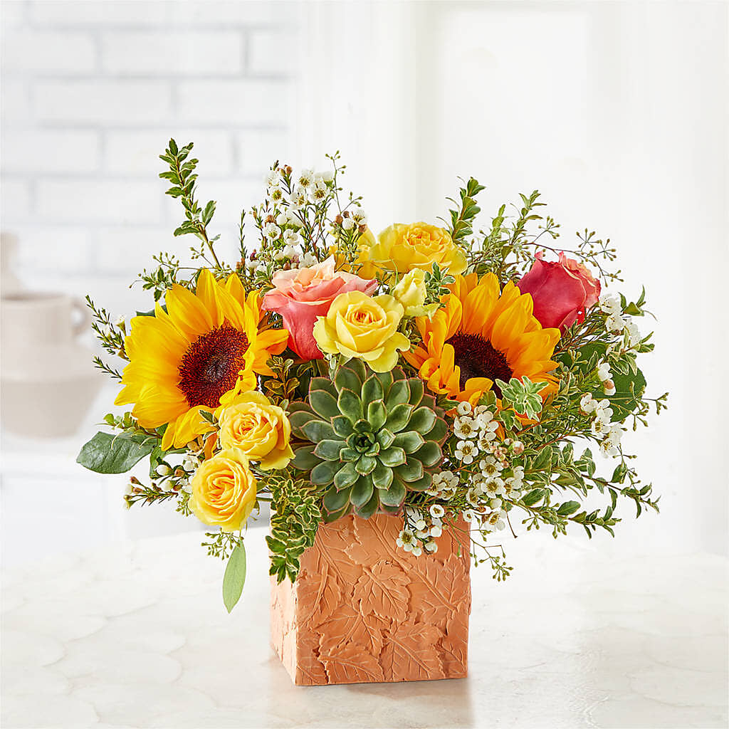Sunflower Season Bouquet –  Blossom Shop, Conroe TX
