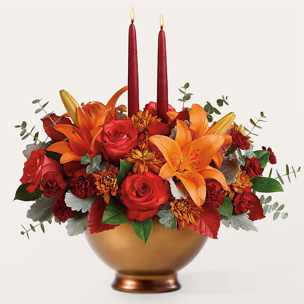 Fruits of Fall Centerpiece –  Blossom Shop, Conroe TX