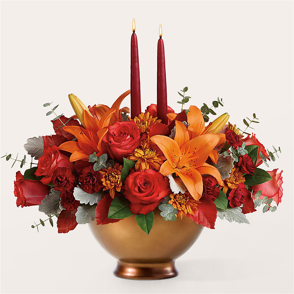 Fruits of Fall Centerpiece –  Blossom Shop, Conroe TX