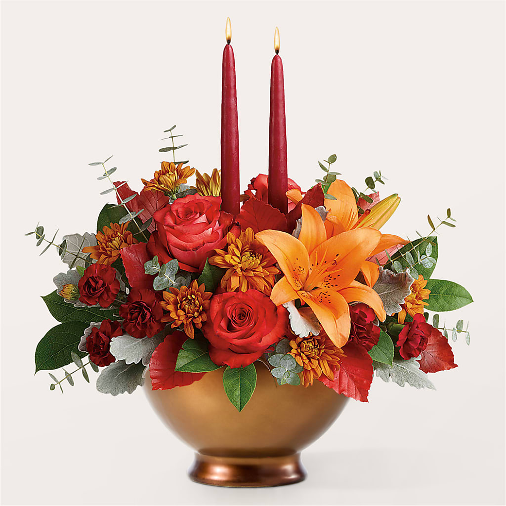 Fruits of Fall Centerpiece –  Blossom Shop, Conroe TX