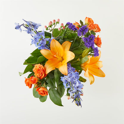 Radiant Citrus Bouquet –  Blossom Shop, Conroe TX