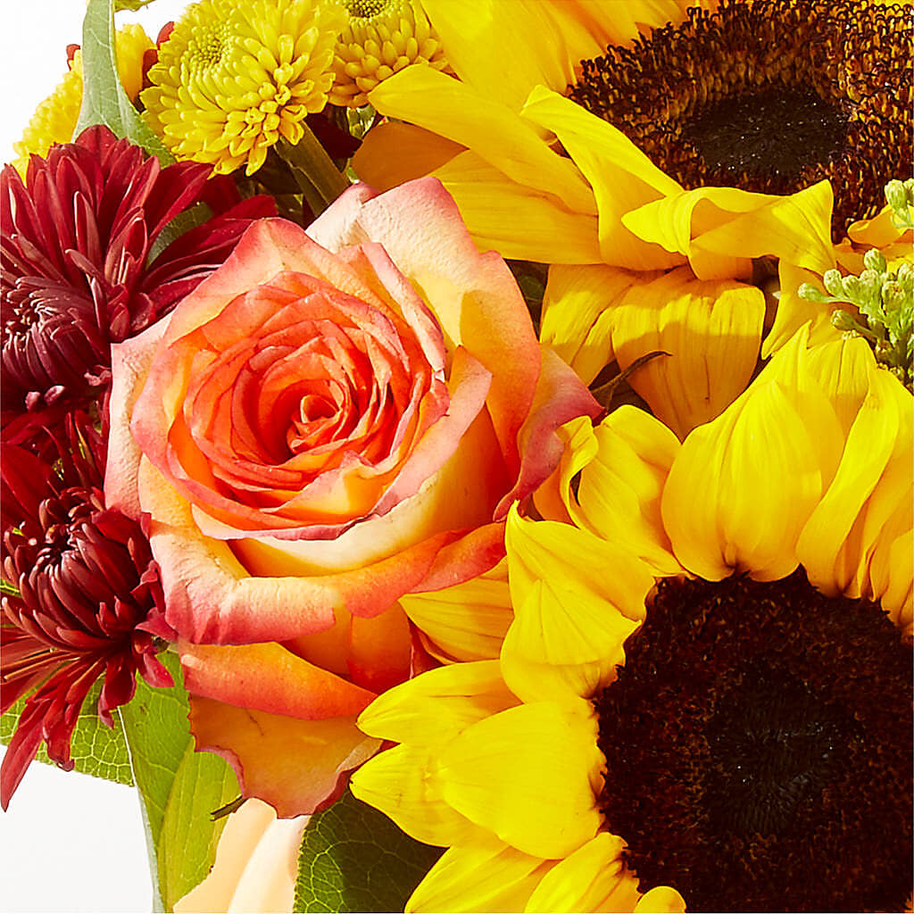 Golden Gourd Pumpkin Bouquet –  Blossom Shop, Conroe TX