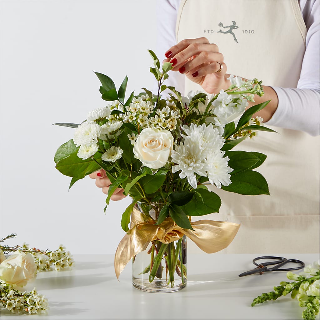 New Beginnings – A Florist Original –  Blossom Shop, Conroe TX
