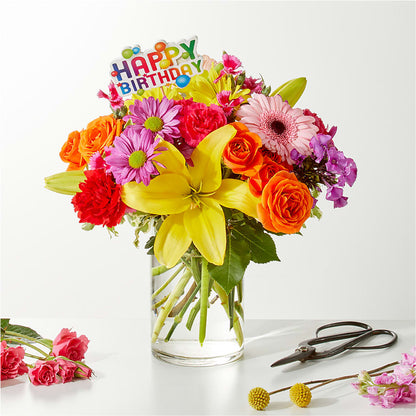 Cue the Confetti - A Florist Original –  Blossom Shop, Conroe TX