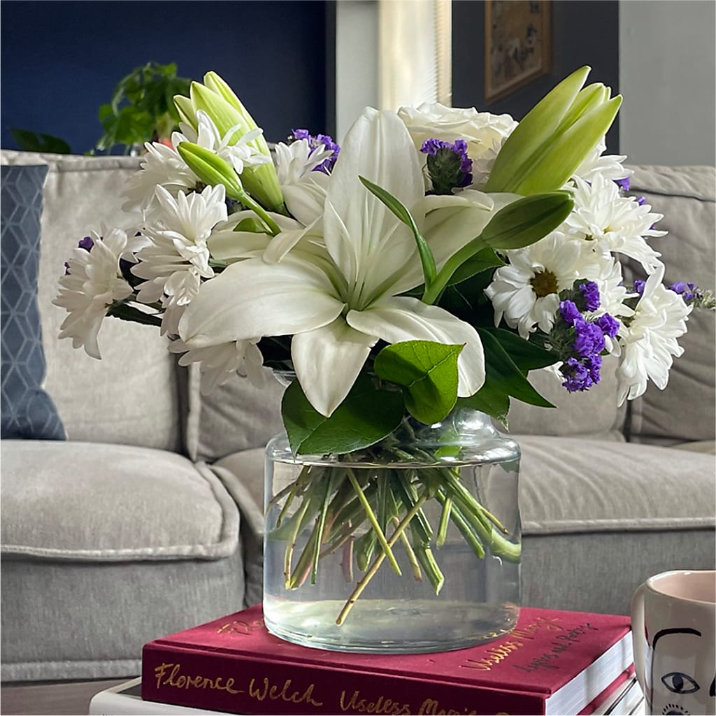 Beyond Blue Bouquet –  Blossom Shop, Conroe TX