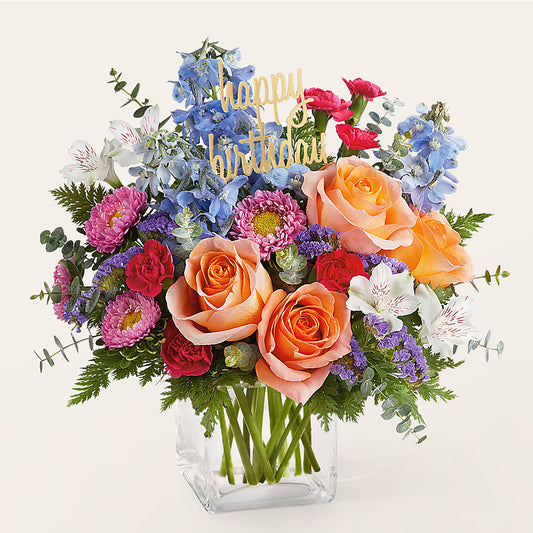 Birthday Bash Bouquet –  Blossom Shop, Conroe TX
