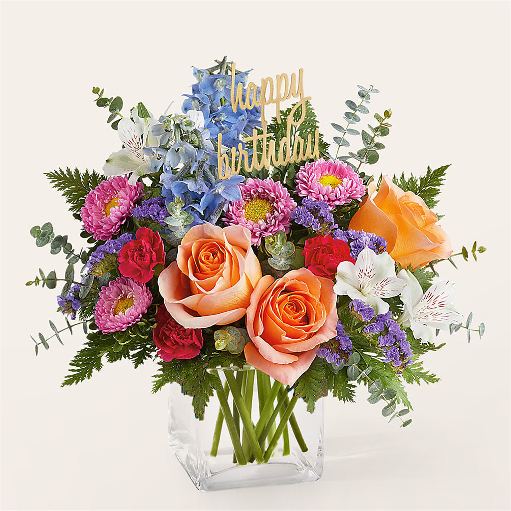 Birthday Bash Bouquet –  Blossom Shop, Conroe TX