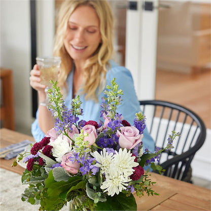 Violet Frost Bouquet –  Blossom Shop, Conroe TX