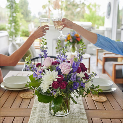 Violet Frost Bouquet –  Blossom Shop, Conroe TX