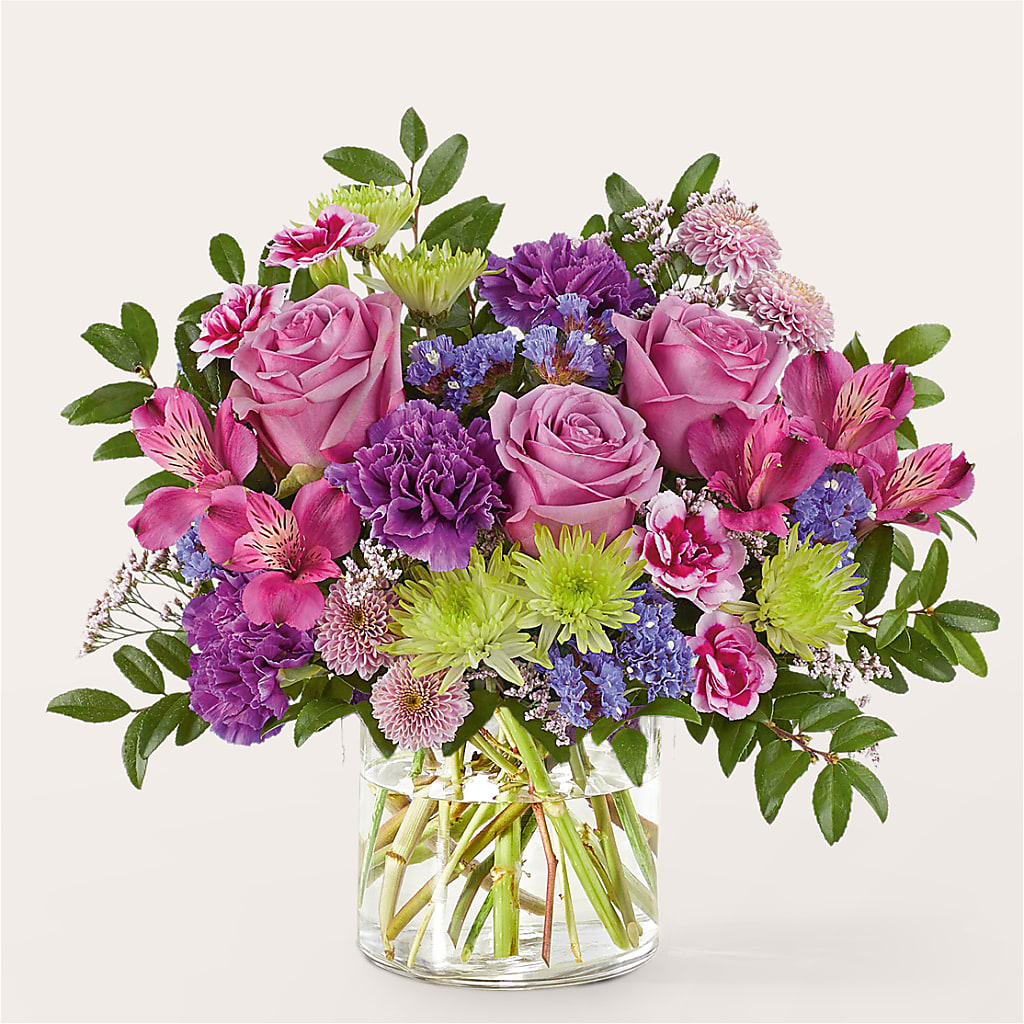 Glass Half Full Bouquet –  Blossom Shop, Conroe TX