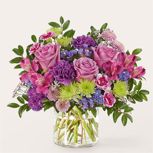 Glass Half Full Bouquet –  Blossom Shop, Conroe TX