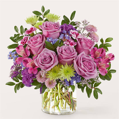 Glass Half Full Bouquet –  Blossom Shop, Conroe TX