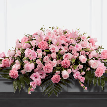 Garden of Comfort Casket Spray (Standard) –  Blossom Shop, Conroe TX