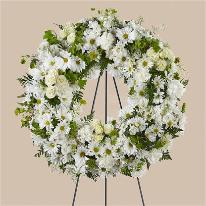 Faithful Wishes Wreath –  Blossom Shop, Conroe TX
