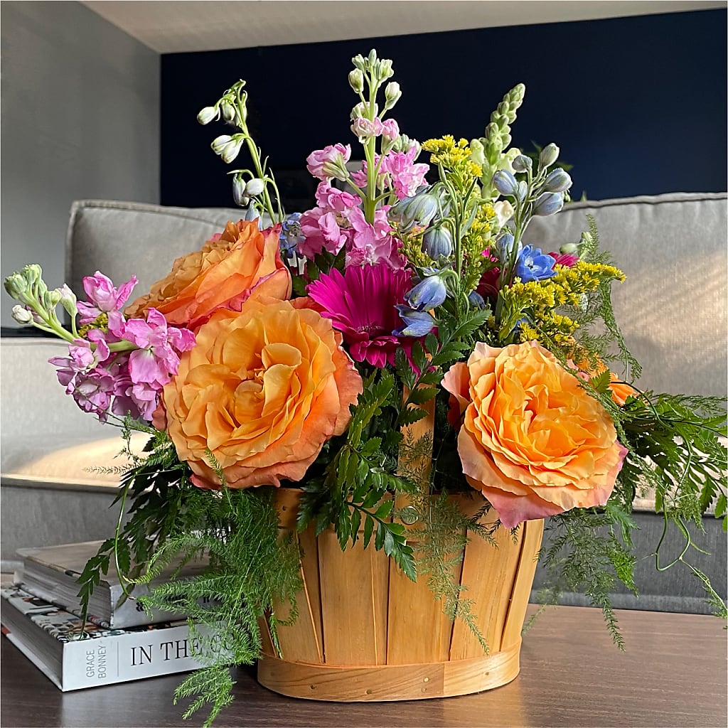 Garden of Life Basket –  Blossom Shop, Conroe TX
