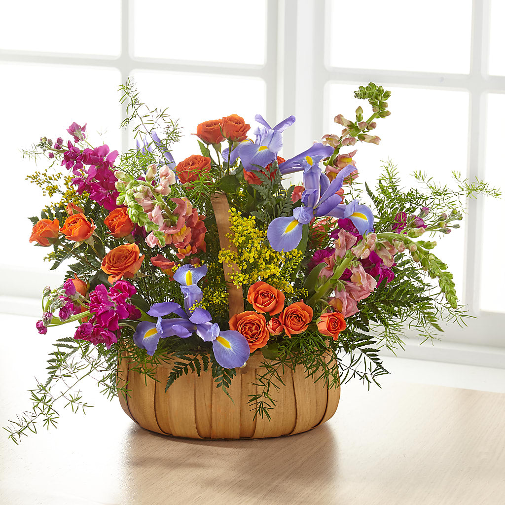 Garden of Life Basket –  Blossom Shop, Conroe TX