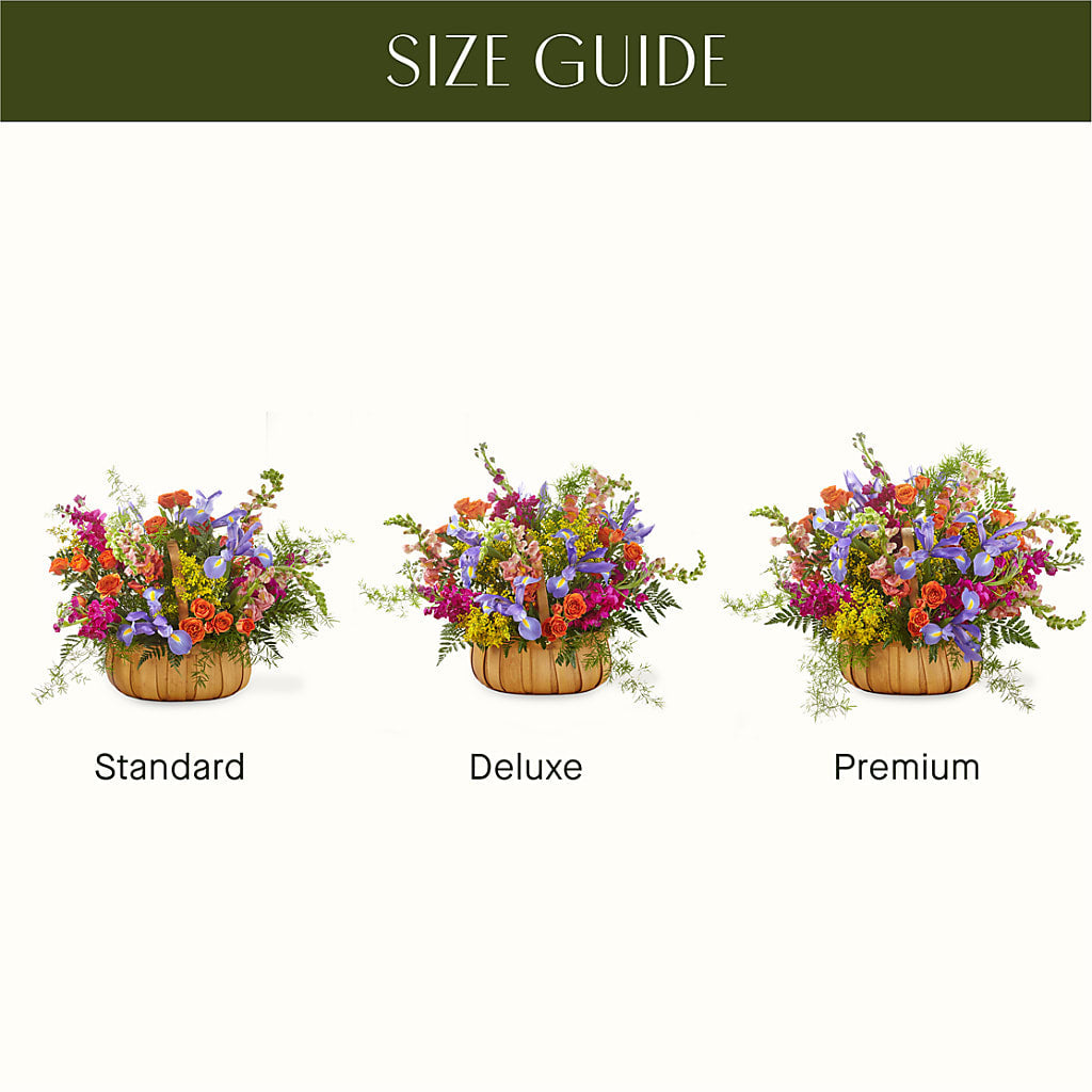 Garden of Life Basket –  Blossom Shop, Conroe TX