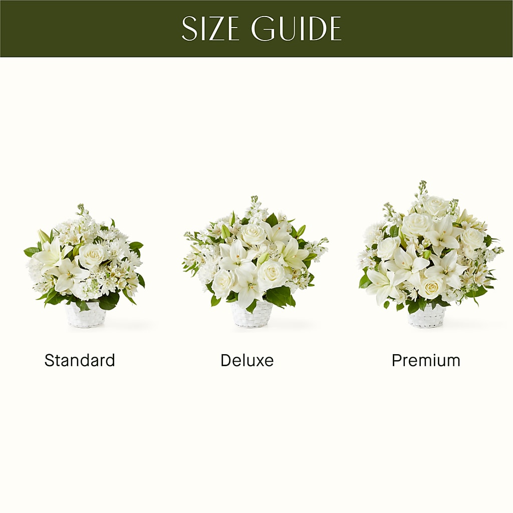 Peaceful Reflections Arrangement –  Blossom Shop, Conroe TX