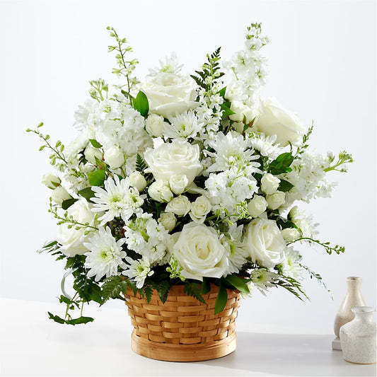Heartfelt Condolences Arrangement –  Blossom Shop, Conroe TX