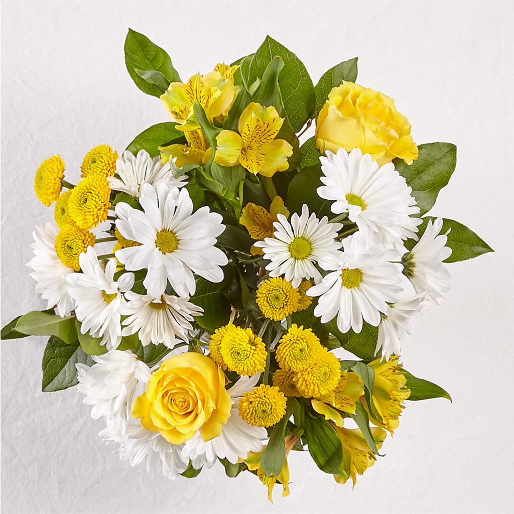 Sunny Sentiments Bouquet –  Blossom Shop, Conroe TX