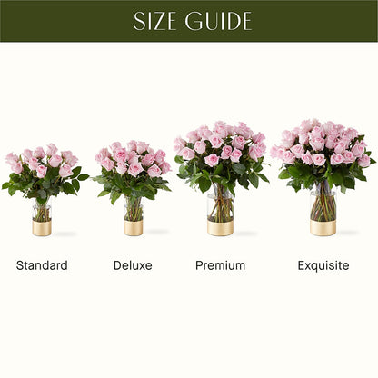 Picture Perfect Pink Rose Bouquet –  Blossom Shop, Conroe TX