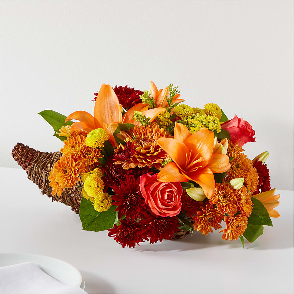 Bouquet of Blessings Cornucopia –  Blossom Shop, Conroe TX