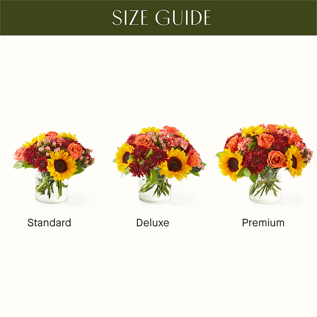 September Sunset Bouquet –  Blossom Shop, Conroe TX