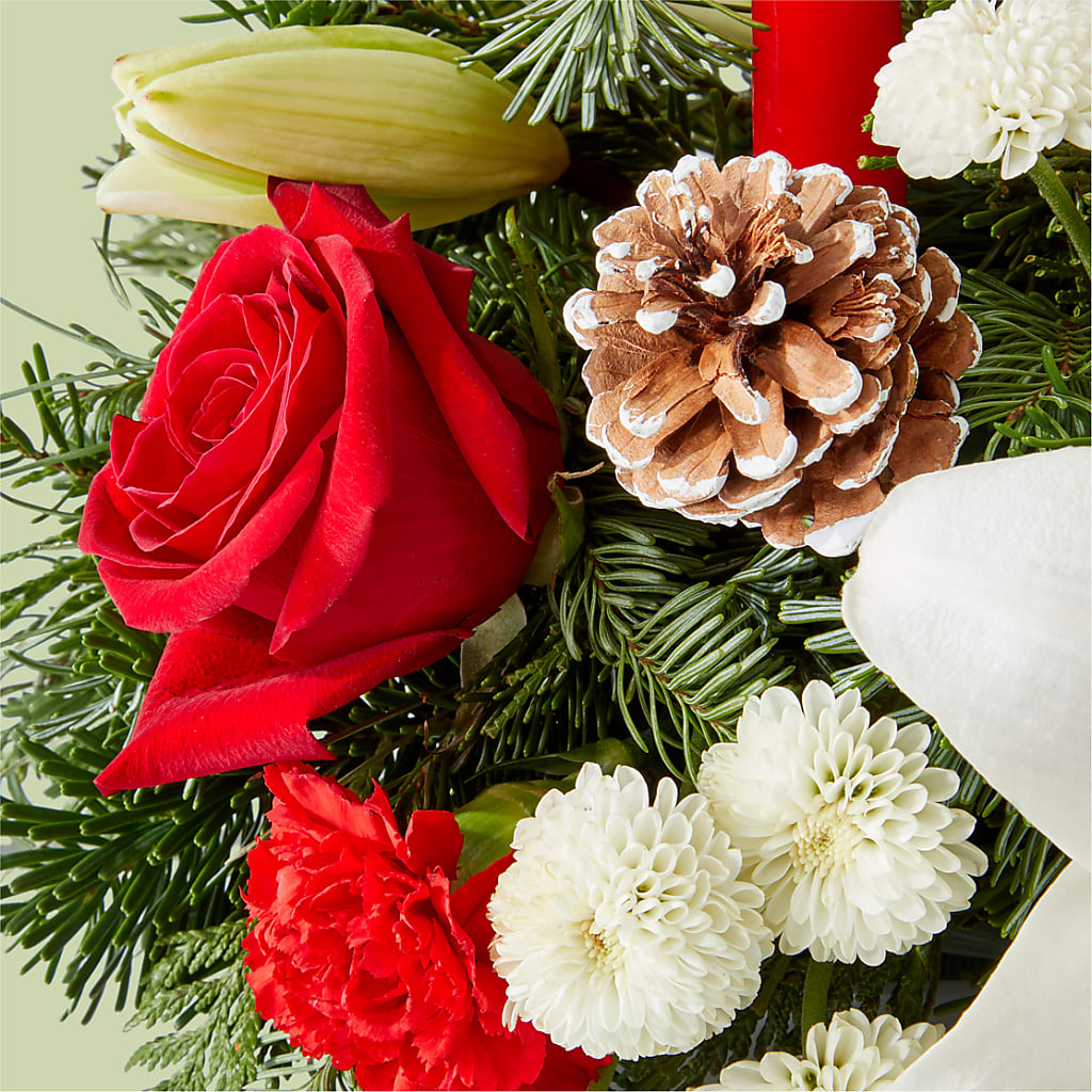 Seasonal Festivities Centerpiece –  Blossom Shop, Conroe TX
