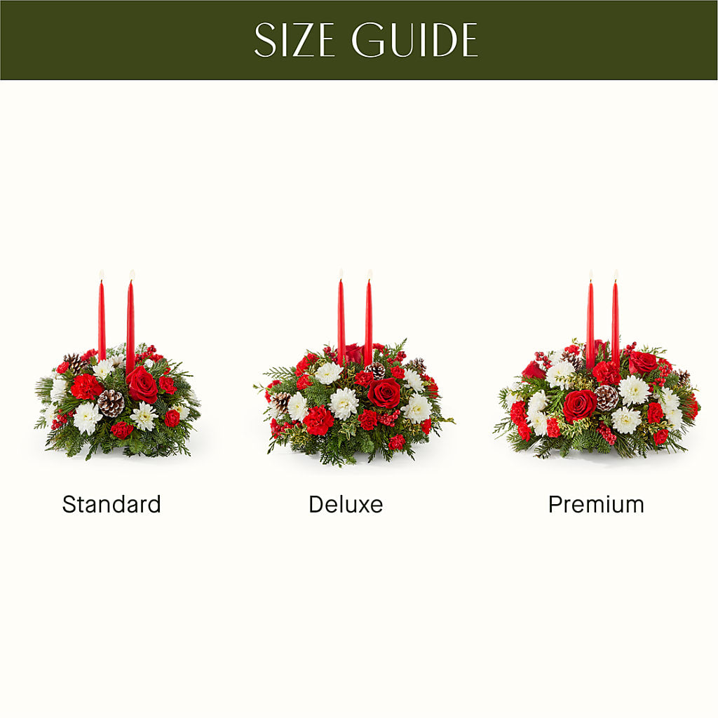 Holiday Soiree Centerpiece –  Blossom Shop, Conroe TX