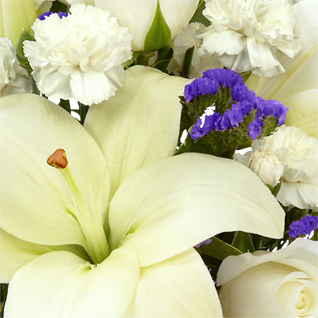 Sapphire Rush Bouquet –  Blossom Shop, Conroe TX