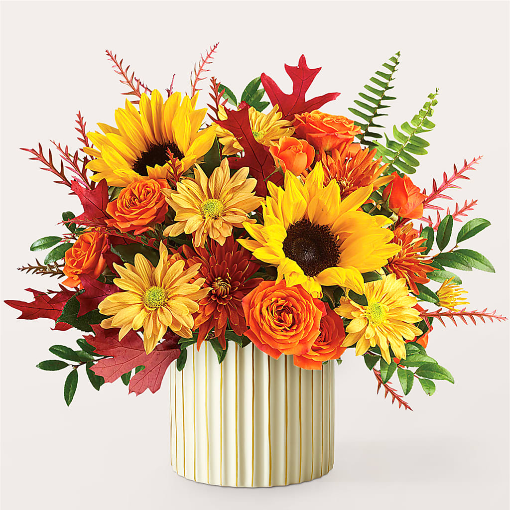Fall Campfire Bouquet –  Blossom Shop, Conroe TX