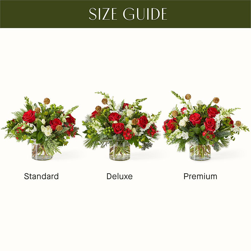 Deck the Halls Bouquet –  Blossom Shop, Conroe TX