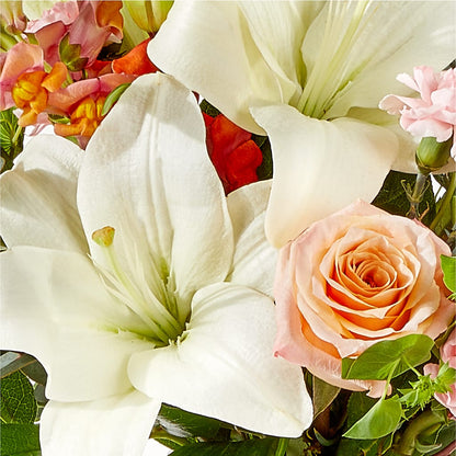 Grapefruit Splash Bouquet –  Blossom Shop, Conroe TX