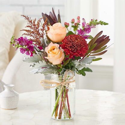 Moody Hues Bouquet –  Blossom Shop, Conroe TX