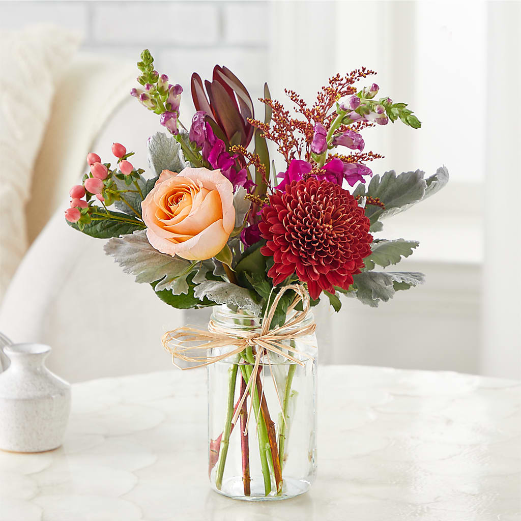 Moody Hues Bouquet –  Blossom Shop, Conroe TX